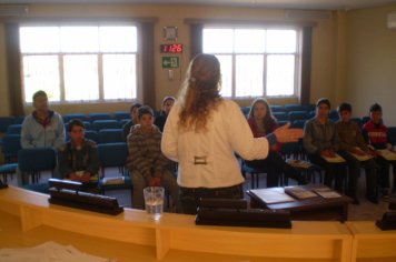 Foto - Treinamento dos Vereadores Mirins