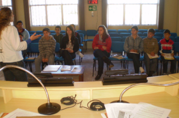 Foto - Treinamento dos Vereadores Mirins