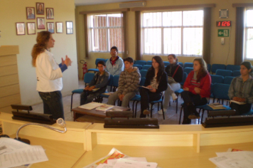 Foto - Treinamento dos Vereadores Mirins